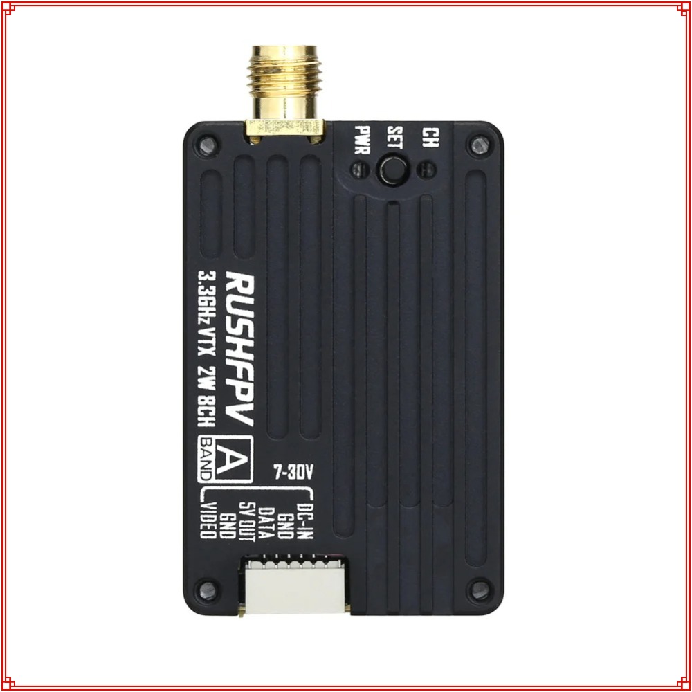 Novo Transmissor RUSHFPV 3.3G  - Drone Antenna avaliação e preço