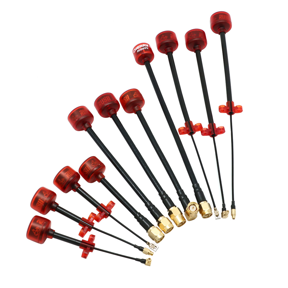 Rush cereja fpv 5.8g antena lh - Drone Antenna avaliação e preço