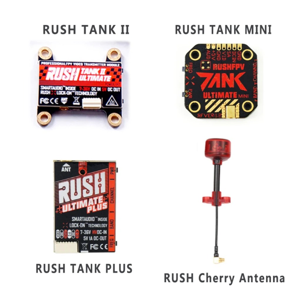 RUSH TANK Ultimate II/Mini/PLU - Drone Antenna avaliação e preço