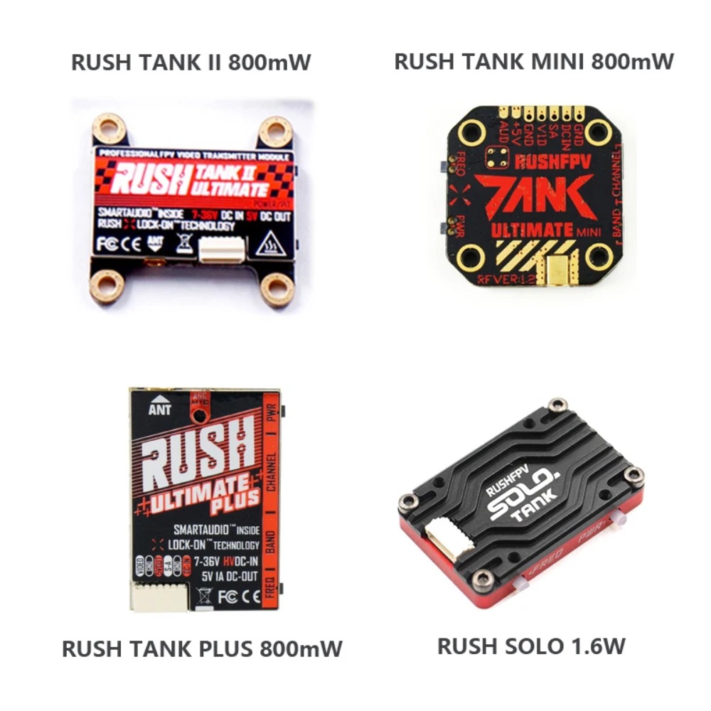 RUSH TANK Ultimate II/Mini/PLU - Drone Antenna avaliação e preço