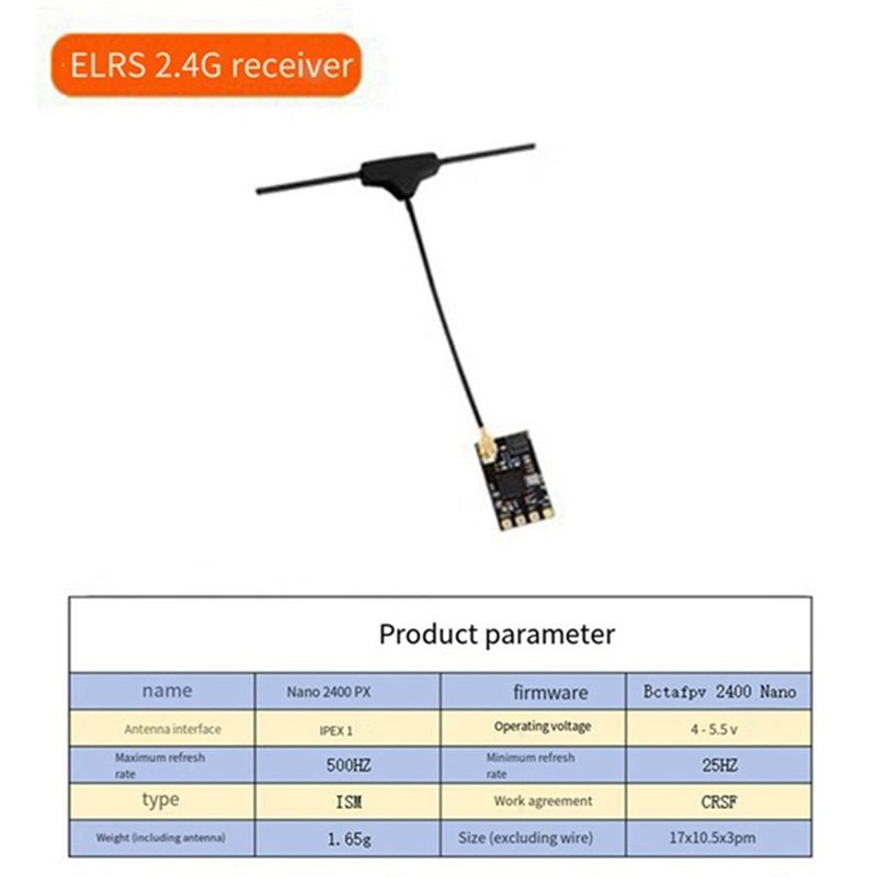 CYGJ-10PCS Receptor ELRS 2.4Gh - Drone Antenna avaliação e preço